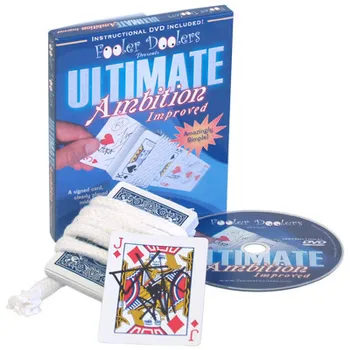 Ultimate Ambíciu Zlepšiť (DVD+Trik) - Karty, Magické Triky,strana magic,stage/zblízka,komédia,Príslušenstvo