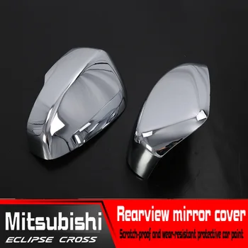ABS pokovovanie Silver auto príslušenstvo pre Mitsubishi Eclipse kríž Spätné Zrkadlo Dekoratívne Rám