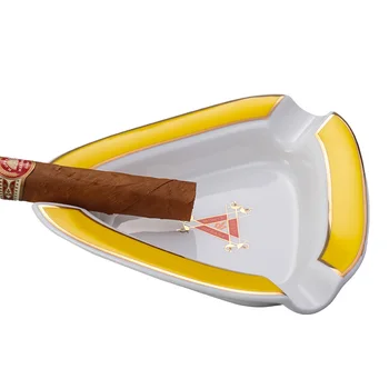 CIGARLOONG Cigaru, keramický popolník popolník veľký kaliber odpadových popolník darčeková krabička balenie CE-0013