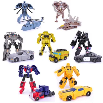7PCS/Set Transformáciu Robota Autá, Hračky Akčné Figúrky Klasické Hračky, Darčeky Pre Deti