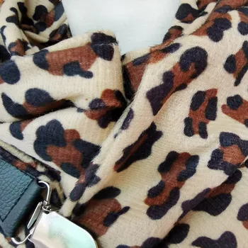 Ženy Šatku, Luxusné Značky Zvierat Leopard Krava Tiger vzor tlače Pashmina Šatkou slučky tlačidlo s kožené putá Femme Bufanda