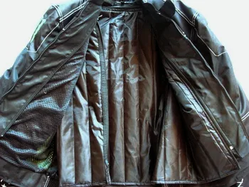 Nový Príchod mužov na kawasaki bunda zimná automobilový závod oblečenie bunda na motocykel oblečenie tepelnej vymeniteľné vložky flanchard