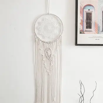 Nordic Handwoven Gobelín Moderné České Boho Gobelín Visí Umenie Stenu Ornament Za Apartmán Spálne Dekorácie Svadobný Dar