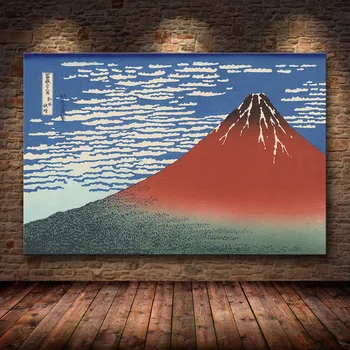 Katsushika Hokusai Veľká Vlna Mimo Kanagawa Plátno Plagáty Na Stenu Umenie Výtlačkov Maľovanie Dekoratívne Obrázky Obývacej Miestnosti Dekorácie