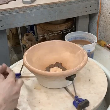 Profesionálne Keramiku, Keramické Výbava Držiteľ Klip Rýchlo Centier A Drží nádob Na Orezávanie na Keramiku Koliesko Plastové kruhový Tanier