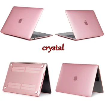 Crystal puzdro Pre Apple Mac book M1 Čip Air13.3 A2337 Dotyk bar Air pro retina 11 12 13 15 16-palcové 2020 pro A2338 A2289 a2251