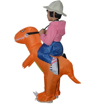 Detské Nafukovacie Dinosaura Kostýmy pre Deti Kôň Maškarný Ples Hračka Strany Klubu Výkon Nafukovacie Kostýmy