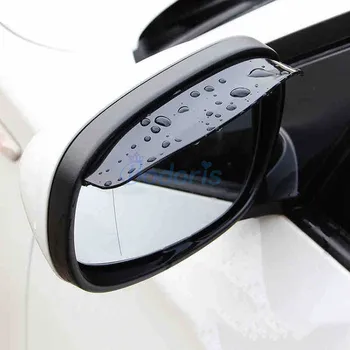Auto Spätné Zrkadlo Clonu Dažďa Obočie Dážď Štít Flexibilný Chránič Pre Toyota Pôdy Cruiser Prado FJ120 150 100 200 Príslušenstvo