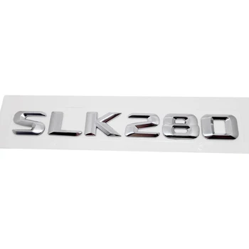 SLK230 SLK250 SLK280 batožinového priestoru Zadné Logo Odznak Znak Nálepky na Mercedes Benz Trieda SLK R170 R171 R172 Auto Styling