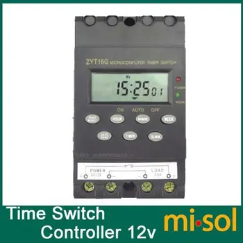 12V Spínač Časovač Odpočítavania Radič LCD displej,program/programovateľný časovač prepínač 25A zosilňovačov