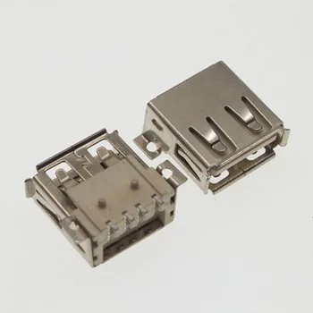 100ks USB AF SMT dátový USB rozhranie vysokým teplotám LCP materiál 4P