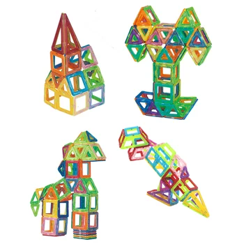 32pcs Veľká Veľkosť 3D Magnetické Dizajnér DIY Modelovanie Konštrukcie Hračky a Tehly Magnet Hračka Vzdelávacie Hračky pre Deti Darček