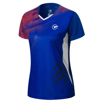 Nové Bedminton košele Muži/Ženy, športové tričko Tenis košele , stolný tenis t-shirt , Rýchle suché športové školenia t-shirts AB121