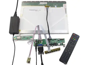 LCD LED AUDIO TV HDMI, USB, VGA, AV Kontrolór vodič Doska displej držiak Pre LM195WD1-TLA1/TLC1 1600*900 panel obrazovky