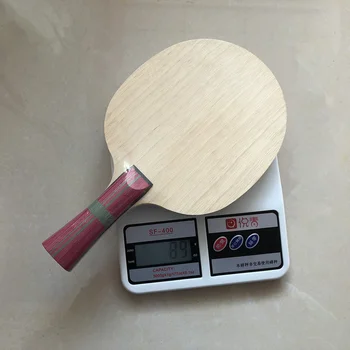 čisté drevo a vnútorné zlc stolný tenis raketa 7 Ply Arylate Uhlíkových Vlákien Stolný Tenis Čepeľ Ľahký Ping Pong Raketa Čepeľ