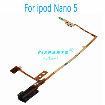 Pôvodný Kábel Pre Ipod Nano 5 7 6 th Až Hlasitosti Zvuku Tlačidlo Power Prepínač Na Vypnutie Tlačidlo Flex Kábel Pre iPod Touch 2 3 4 5