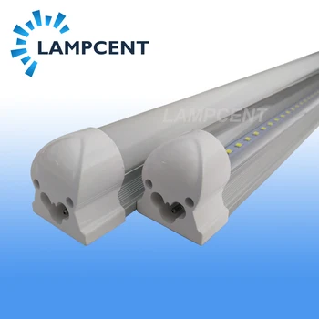 2-6/pack LED Tube Light 2ft 3 ft 4 ft 5 ft 6 8 ft T8 Integrované Žiarovka Zariadenie Povrchovú montáž 0,6 m 0,9 m 1.2 m 1,5 m 1,8 m 2,4 m Lampa