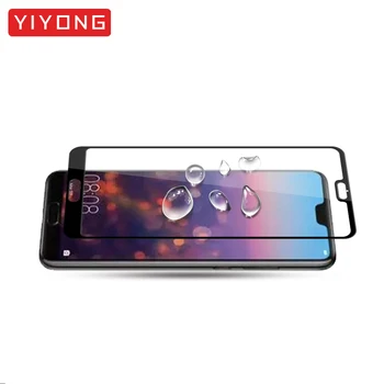 YIYONG 5D Úplné Pokrytie Hodváb Sklo Huawei P20 Lite Tvrdené Sklo Huawei P 20 Lite Pro Screen Protector Film Huawei Nova 3E Sklo