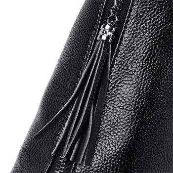 Vysoko Kvalitné Mäkké Kožené Crossbody Tašky pre Ženy 2021 Nové Luxusné Kabelky Ženy Tašky Módny Návrhár Strapce Messenger Taška
