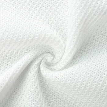 Móda Bežné Ženy Biela tvaru Dlhý Rukáv Pletenie Plodín Top Dámy Knitwear Pevné Krátke Sveter cardigan