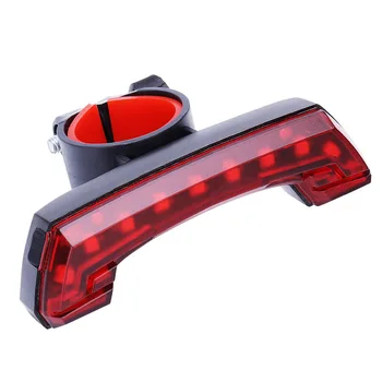 Požičovňa LED zadné svetlo horský bicykel, USB spoplatnené bezpečnostné upozornenie noc jazda na bicykli príslušenstvo zadné svetlo lasera červené svetlo