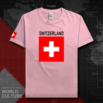 Švajčiarska Konfederácia Švajčiarsko, t košele mužov 2019 t-shirts národ tees módne topy fanúšikov kostým CHE CH Confoederatio Helvetica