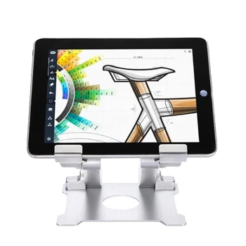 Hliníkové Tablet Držiteľ Skladanie pracovnej Plochy Pripojiť Stojan, Držiak pre iPad Surface Pro