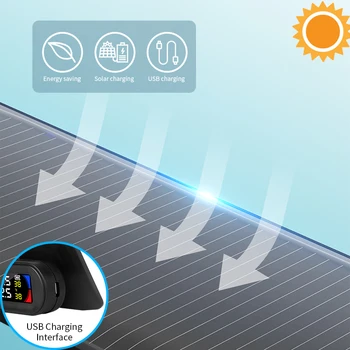 Auto monitorovanie tlaku v pneumatikách Tlak vzduchu v Pneumatikách Monitor Systém Automatické Ovládanie Jasu Solárne Nabíjanie USB, Nastaviteľné IP67 Obrazovky 4 Externé Čidlo