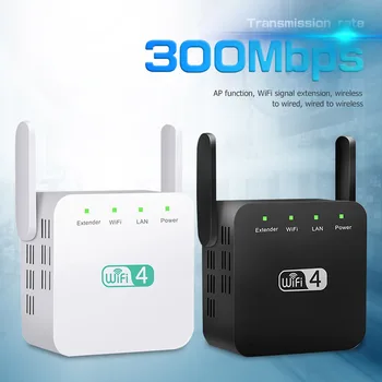 WD-611U WiFi Opakovač 2,4 GHz WiFi 300Mbps predlžovač Dosahu siete Wi-Fi Zosilňovač Signálu Booster Bezdrôtového Prístupového Bodu AP