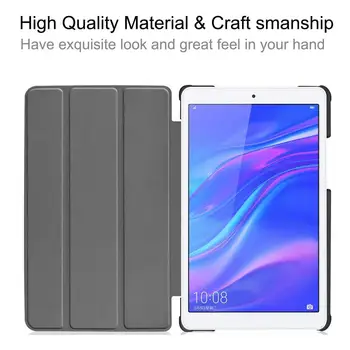 Pre Hawei MediaPad T5 8.0 JDN2-W09/AL00 2019 Prípade Magnetické PU Kožené puzdro Smart Cover pre Huawei Honor Pad 8.0 2019 Pevného Funda Capa