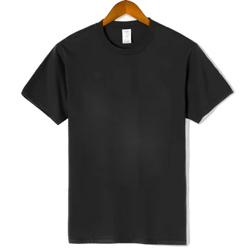 XIN YI Mužov, t košele Vysoko kvalitnej bavlny bežné krátky rukáv jednofarebné pánske T-shirt O-Krku cool tričko mužské košele čaj