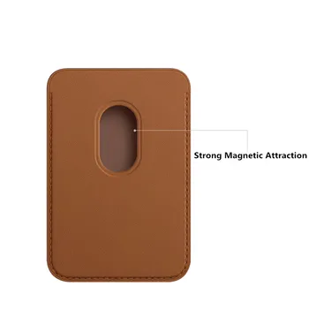 Magnetické puzdro Pre iPhone 12 Mini Card Taška Magnetické Adsorpcie Peňaženky Držiteľa Karty Pre iphone Apple 12 Pro Max Magsafe Prípade
