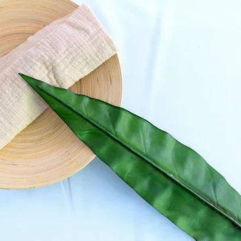 10pcs Veľké Zelené Umelé Leaf Svadobné Palmy, Listy, Kvet, Havajské Tému Letná Party, Svadobné Dekorácie Tropické List