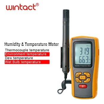 Digitálny Termočlánok Psychrometer/Bluetooth Thermo-Vlhkomer Termometer dátový záznamník s Mokré Žiarovka a teplota rosného Bodu