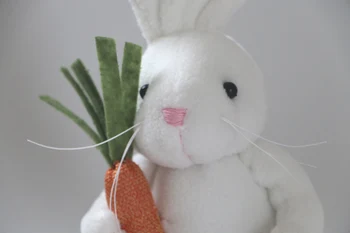 27 cm hračka Králik králik oblečenie pre bábiku roztomilý zvierat bábika darček Veľkonočné zajačik plyšové bábiky hračky pre deti kawaii králik hračka krásne