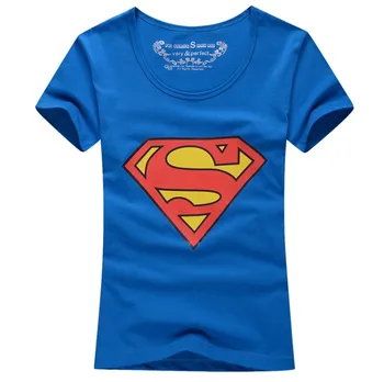 Superman Tričko Milovníkov oblečenie Žien a Mužov O bežné krku krátky rukáv t-shirts pár tričko pre milovníkov T-shirt pár tričko