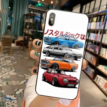 HPCHCJHM Tokio Drift Športové Auto JDM Kryt Telefónu Tvrdeného Skla Pre iPhone 11 Pro XR XS MAX 8 X 7 6 6 Plus SE 2020 prípade