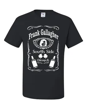 Kvalitné pánske Letné T-Shirt 2019 Módne Bavlna Topy Tees Frank Gallagher Saint Patrick ' s Day Blázon, T Košele