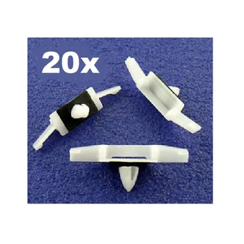 20x Pre Honda Bočné Okná Dažďový Kanál / Drip Tvarovanie Výbava Upevnenia Klipy #90505-SD4-003
