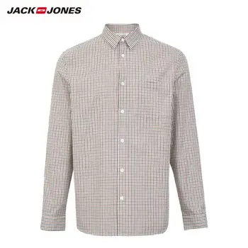 JackJones pánske Pohodlné Bavlny Business Bežné Koberčeky Dlho puzdre Tričko pánskeho oblečenia| 219305502