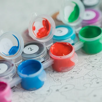 GATYZTORY DIY HandPainted Olej Maľovanie Maľovanie Podľa Čísel Pre Dospelých Detí Obrázok Obrázok Farba Domáce Dekorácie Vlastné Foto