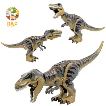Nové 75938 740pcs Jurský Sveta Seriálu T-Rex VS Dino-Mech Bitka Model stavebným Hračka Pre Deti, Darčeky 11337