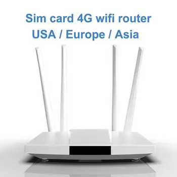 LC112 4G lte cpe SIM karty wifi router 300m CAT4 32 wifi používateľov router RJ45 WAN sieť LAN krytý 4G wifi router