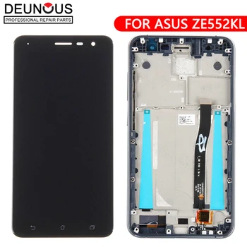 Pre Asus ZenFone 3 ZE552KL LCD Displej Dotykový Displej Digitalizátorom. S montážou Rámu Pre ZE552KL Z012D Z012DC Z012DA LCD