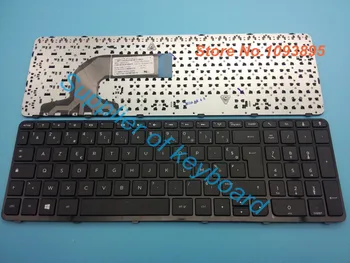 NOVÝ francúzsky klávesnice HP Pavilion 250 G2 G3 255 G2 G3 256 G2 G3 Notebook AZERTY(francúzsky) Klávesnica s Rámom