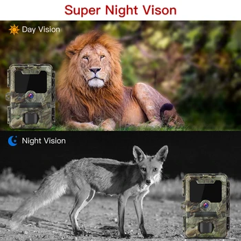 Boblov tepelné zobrazovacie kamery lov 30MP Infračervené Nočné Videnie Chodník Kamery 1080P Foto Pasce Voľne žijúcich živočíchov Cam Skautingu Chase