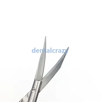 14 cm nožnice zakrivené hlavu Septum nožnice z nehrdzavejúcej ocele Nosovej plastickej chirurgie nožnice