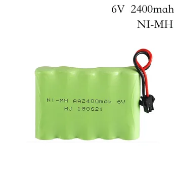 6V 2400mAh Diaľkové Ovládanie hračka elektrické osvetlenie osvetlenie bezpečnostné zariadenia AA batérie RC HRAČKY Ni-MH batérie skupiny 6 v 2400 mah