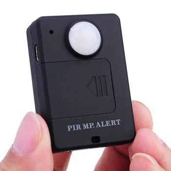 Mini GSM PIR Alarm, Senzor Pohybu, Alarm Infračervené Bezdrôtový GSM Alarm Proti krádeži Detektor s Vysokou Citlivosťou
