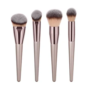 Nové Módne 2019 10PCS Drevené Nadácie Kozmetické Obočie Eyeshadow Brush make-up Štetec Sady Nástrojov Maquiagem Drop Shipping